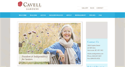 Desktop Screenshot of cavellgardens.com